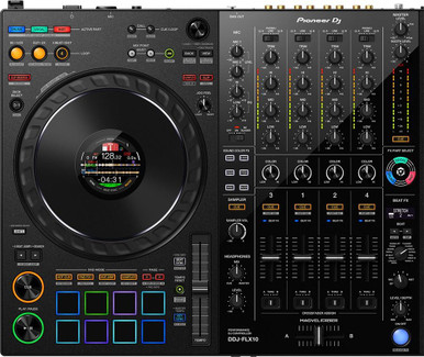 Pioneer DDJ-FLX10 4Ch Performance DJ Controller for rekordbox and Serato