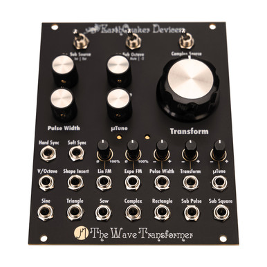 EarthQuaker Devices Wave Transformer Transfiguration Oscillator Eurorack Module