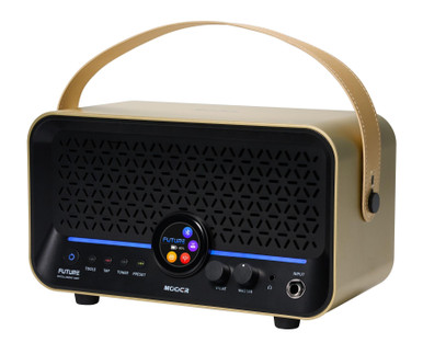 MOOER F15i Li Intelligent Desktop Amp with Lithium Battery in Gold