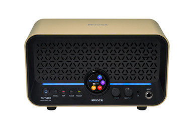 MOOER F15i Li Intelligent Desktop Amp with Lithium Battery in Gold - Image 2