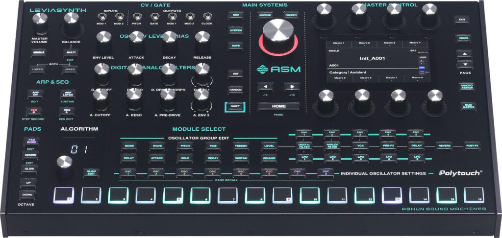 ASM Leviasynth Desktop Synth