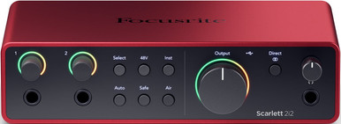 Focusrite Scarlett 2i2 4th Gen