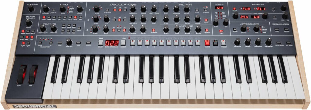 Sequential Trigon 6 Polyphonic Synthesizer