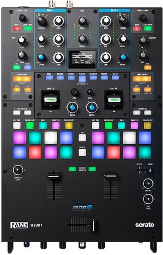 Rane DJ SEVENTY 2-Channel Performance Battle Mixer for Serato DJ