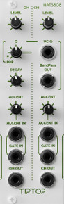 TipTop Audio - HATS808 TR808 Hi-Hats Drum Generator - Image 2