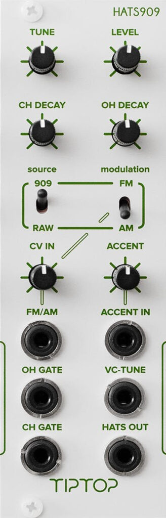 TipTop Audio - HATS909 TR909 Hi-Hats Generator