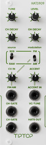 TipTop Audio - HATS909 TR909 Hi-Hats Generator - Image 2
