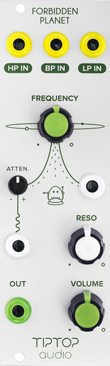 TipTop Audio - Forbidden Planet Analog Filter - White