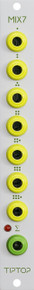 TipTop Audio - MIX7 Analog Summing Mixer - White - Image 2