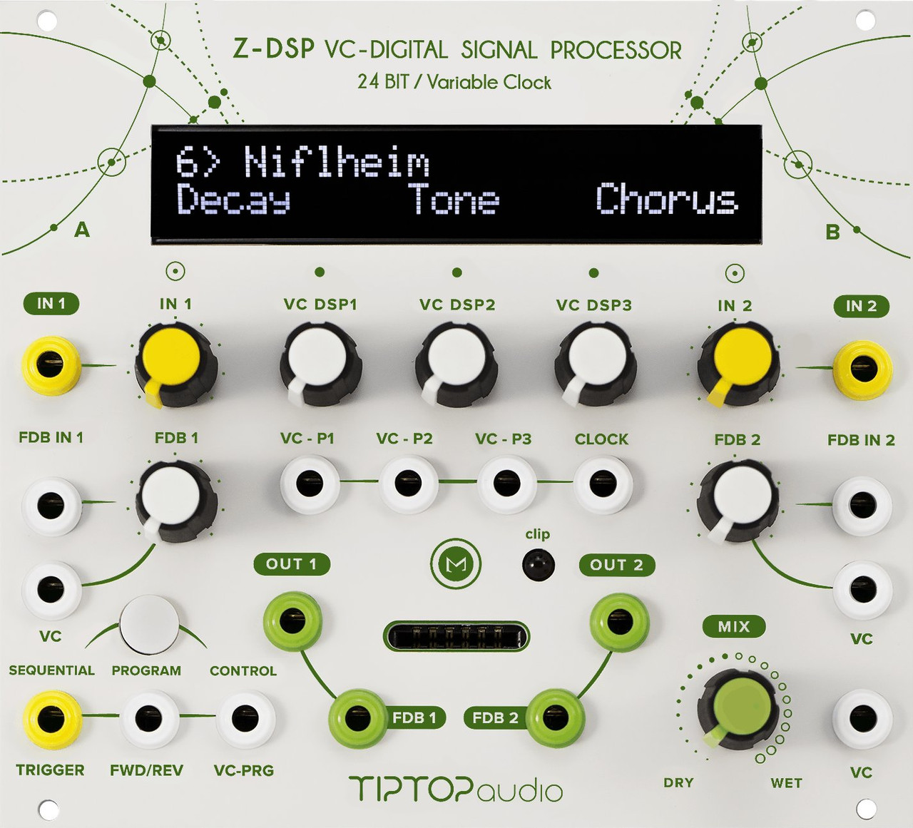 TipTop Audio - Z-DSP Voltage Controlled Digital Signal Processor NS - Image 4