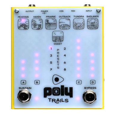 Poly Effects Trails Ambient Multi FX Pedal