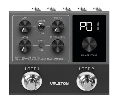 Valeton VLP-200 Stereo Dual Looper Pedal