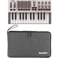 Akai Professional MPK Mini MK4 MIDI Keyboard Grey with Subzero Bag - Image 5