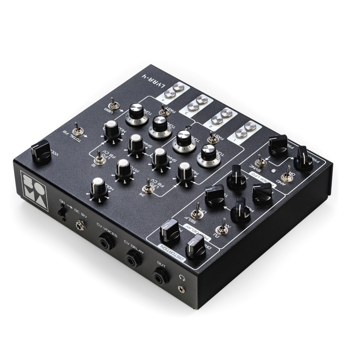 SOMA Laboratory Lyra-4 Analog Synthesizer Black Beast - Image 4