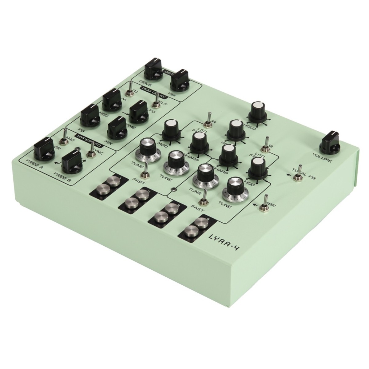 SOMA Laboratory Lyra-4 Analog Synthesizer Green - Image 2