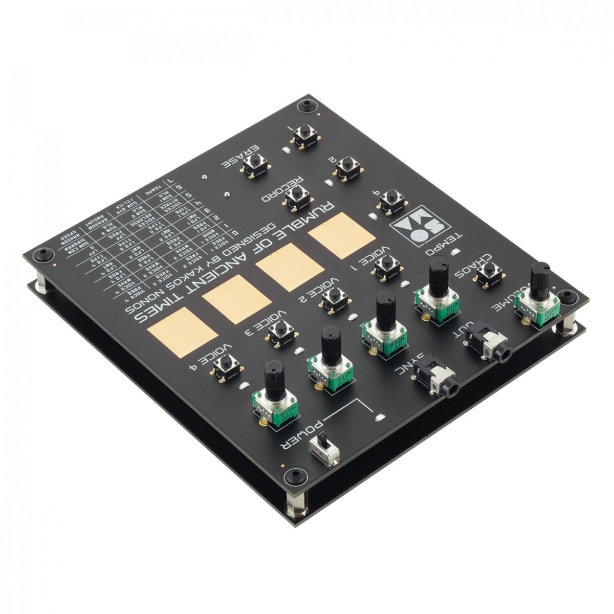 SOMA Laboratory RoAT (Rumble of Ancient Times) Digital Electronic Musical Instrument - Image 3