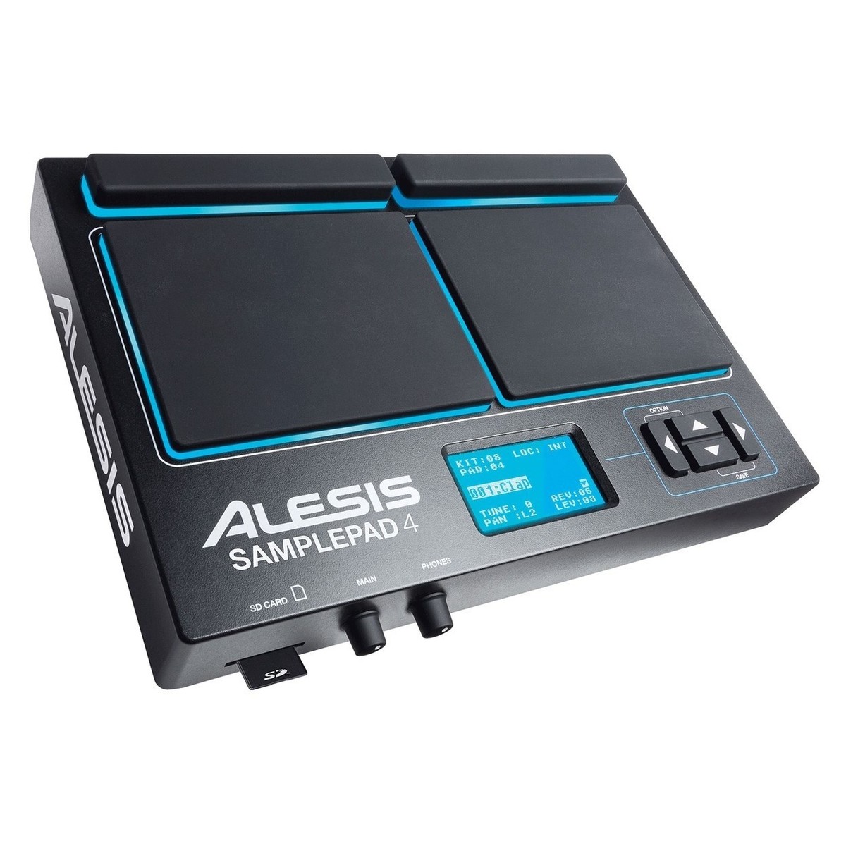 Alesis SamplePad 4 with Multipad Clamp - Image 2
