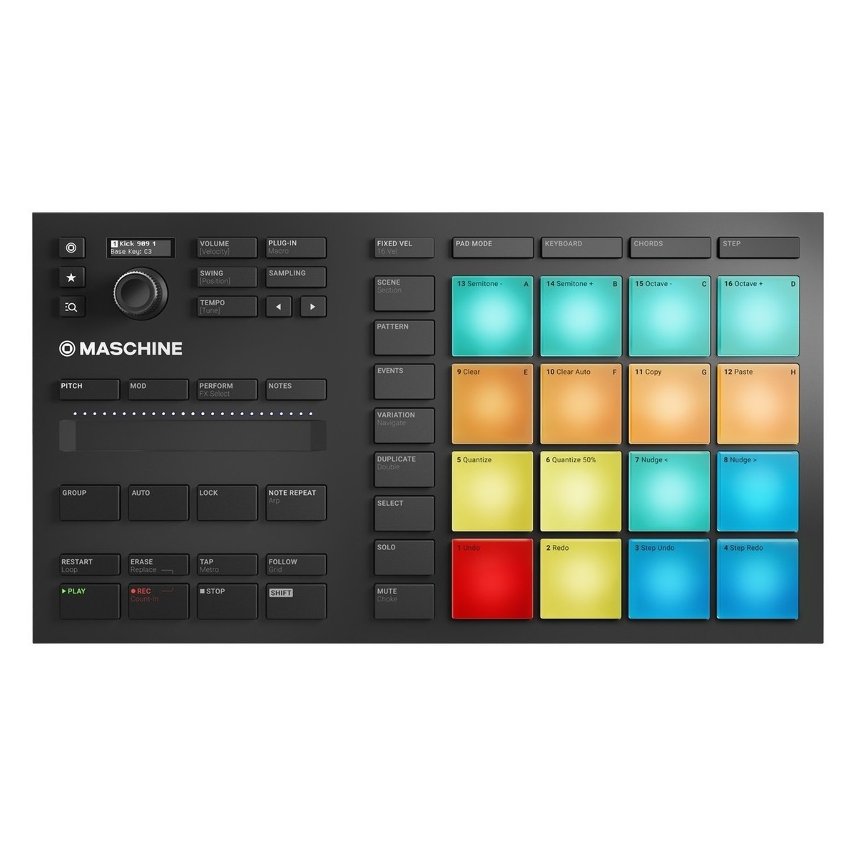 Native Instruments Maschine Mikro MK3 with Decksaver Cover - Image 3
