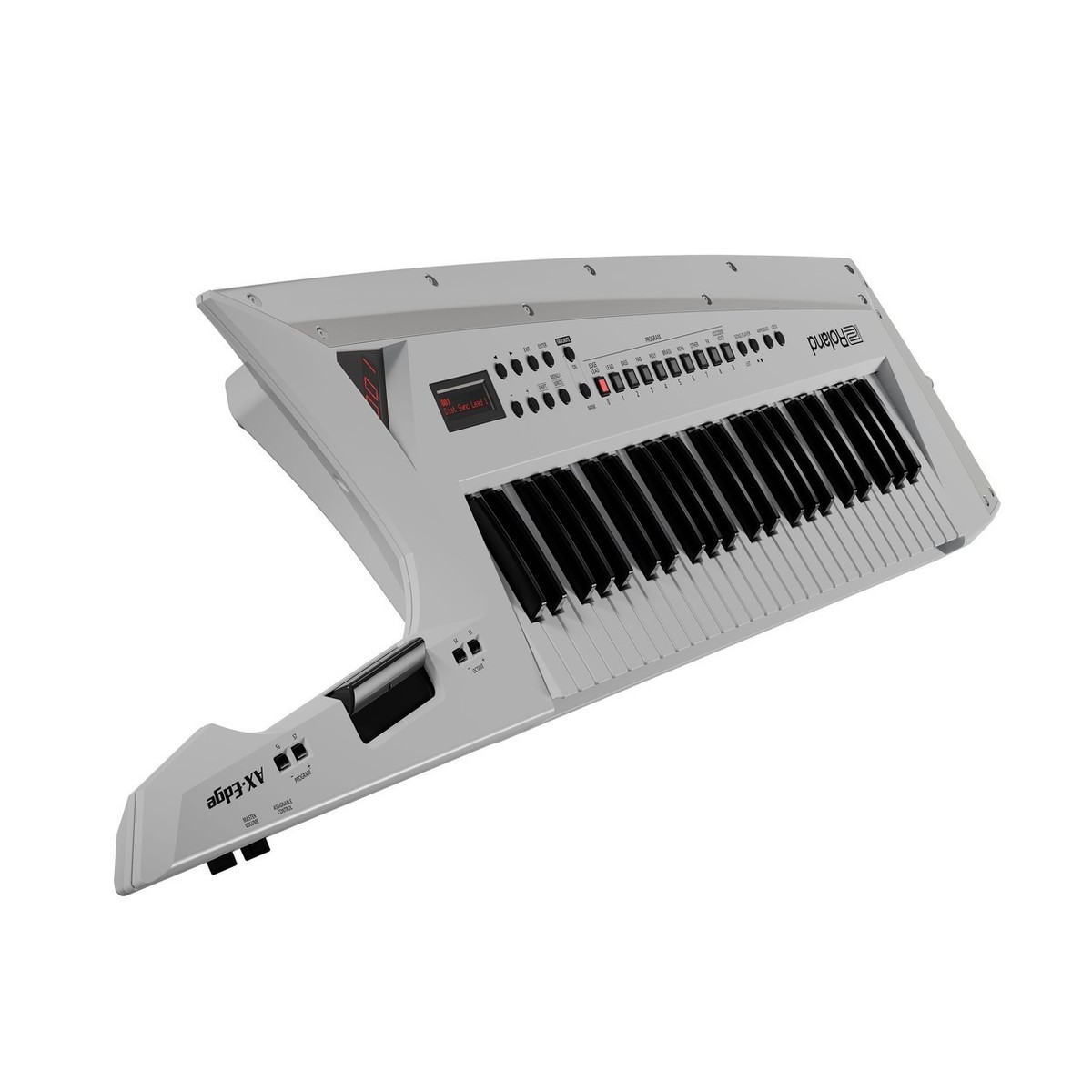 Roland AX-Edge Keytar White with Stand - Image 4