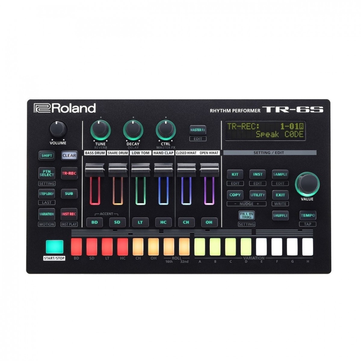 Roland TR-6S Rhythm Composer with Headphones - Image 2