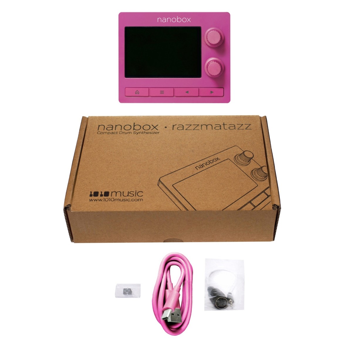 1010music Nanobox Razzmatazz Compact Drum Synthesizer - Image 4
