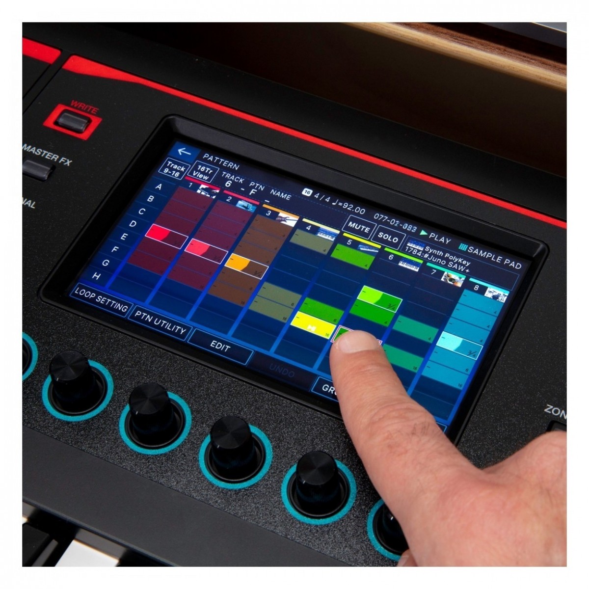 Roland Fantom-06 Synthesizer Keyboard with Bag - Image 3