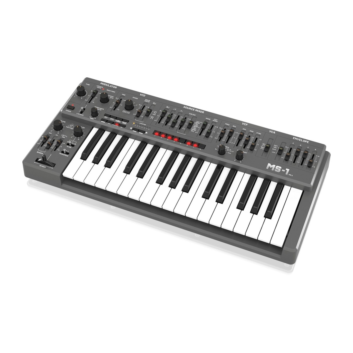 Behringer MS-1 MKII Analog Synthesizer Grey - Image 4
