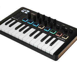 Arturia MiniLab 3 25-Note MIDI Keyboard & Controller in Black - Image 2