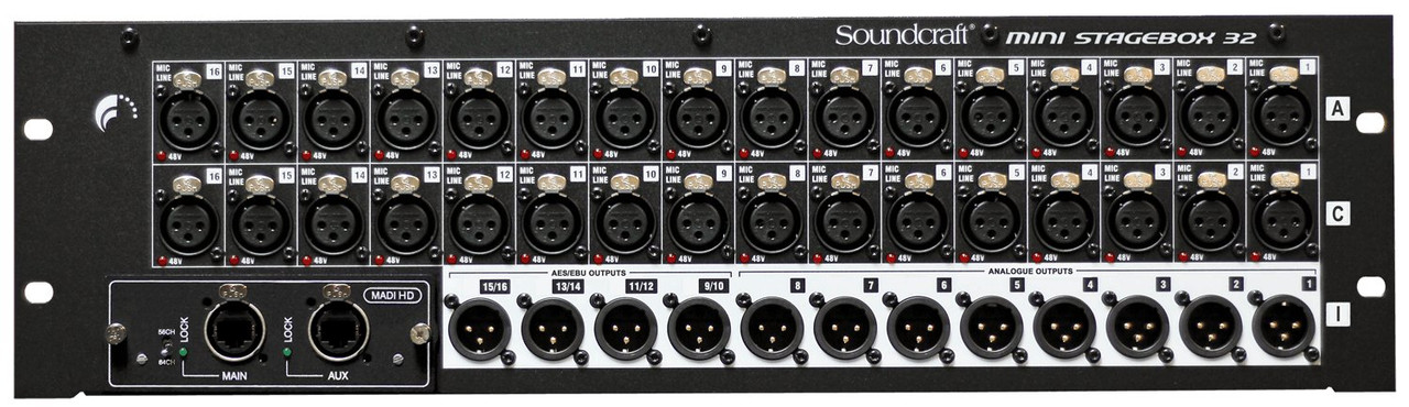 Soundcraft Mini Stagebox 32 Cat 5 & USB