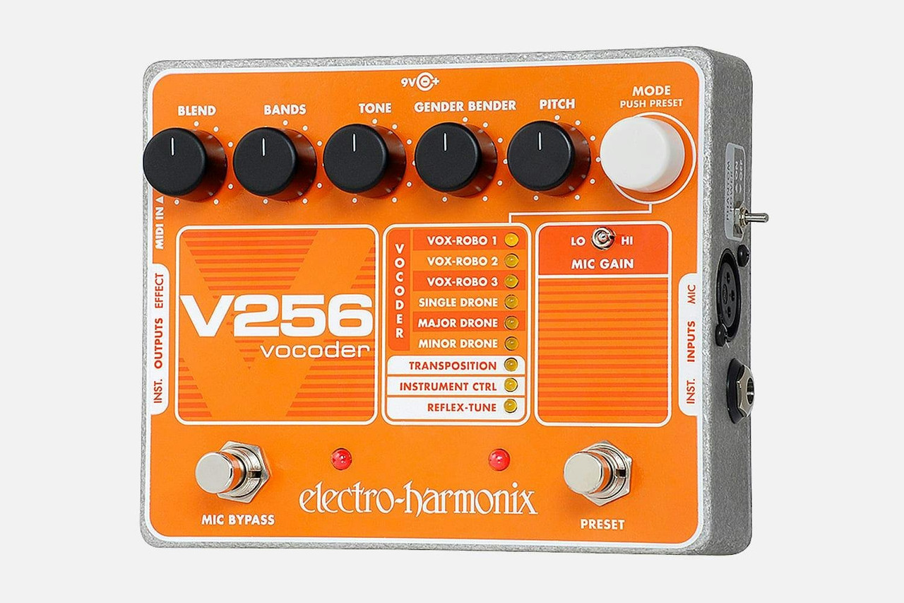 Electro Harmonix V256 Vocoder with Reflex Tune Pedal