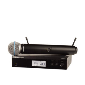 Shure BLX24 with Beta 58A Analogue Wireless Rack System