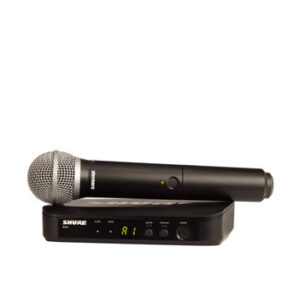 Shure BLX24 with PG58 Analogue Wireless Vocal System