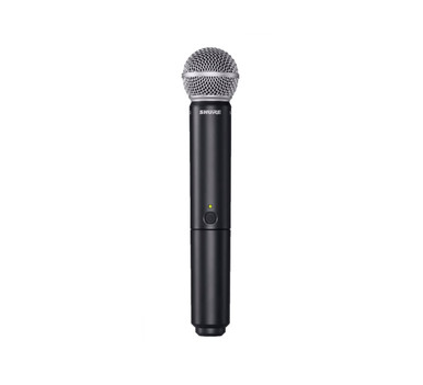 Shure BLX288 with 2x SM58 Dual Vocal Analogue Wireless System