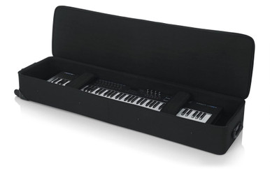 Gator Cases GK88 Slim Extra Long Softcase with Wheels for 88 Note Keyboards - Image 1