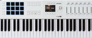 Arturia Keylab MK3 61 White MIDI Keyboard & Controller - Image 1