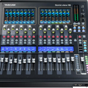 Tascam Sonicview 16 Digital Mixing Console with 2 Touch Screens & 16 Mic-pres