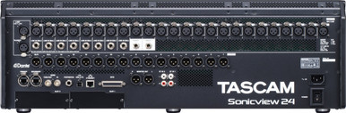 Tascam Sonicview 24 Digital Mixing Console with 3 Touch Screens & 24 Mic-pres - Image 2