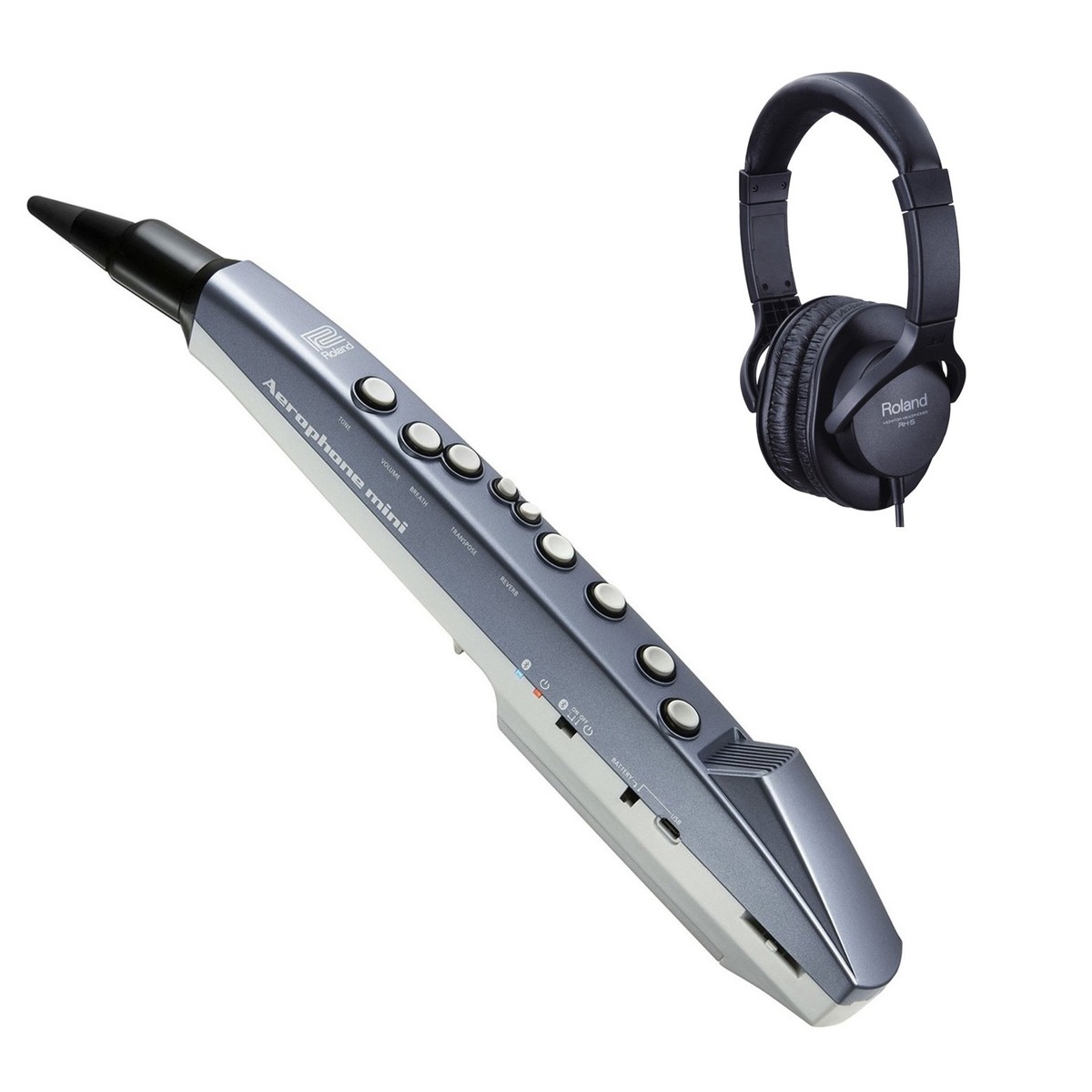 Roland AE-01 Aerophone Mini Digital Wind Instrument with Headphones