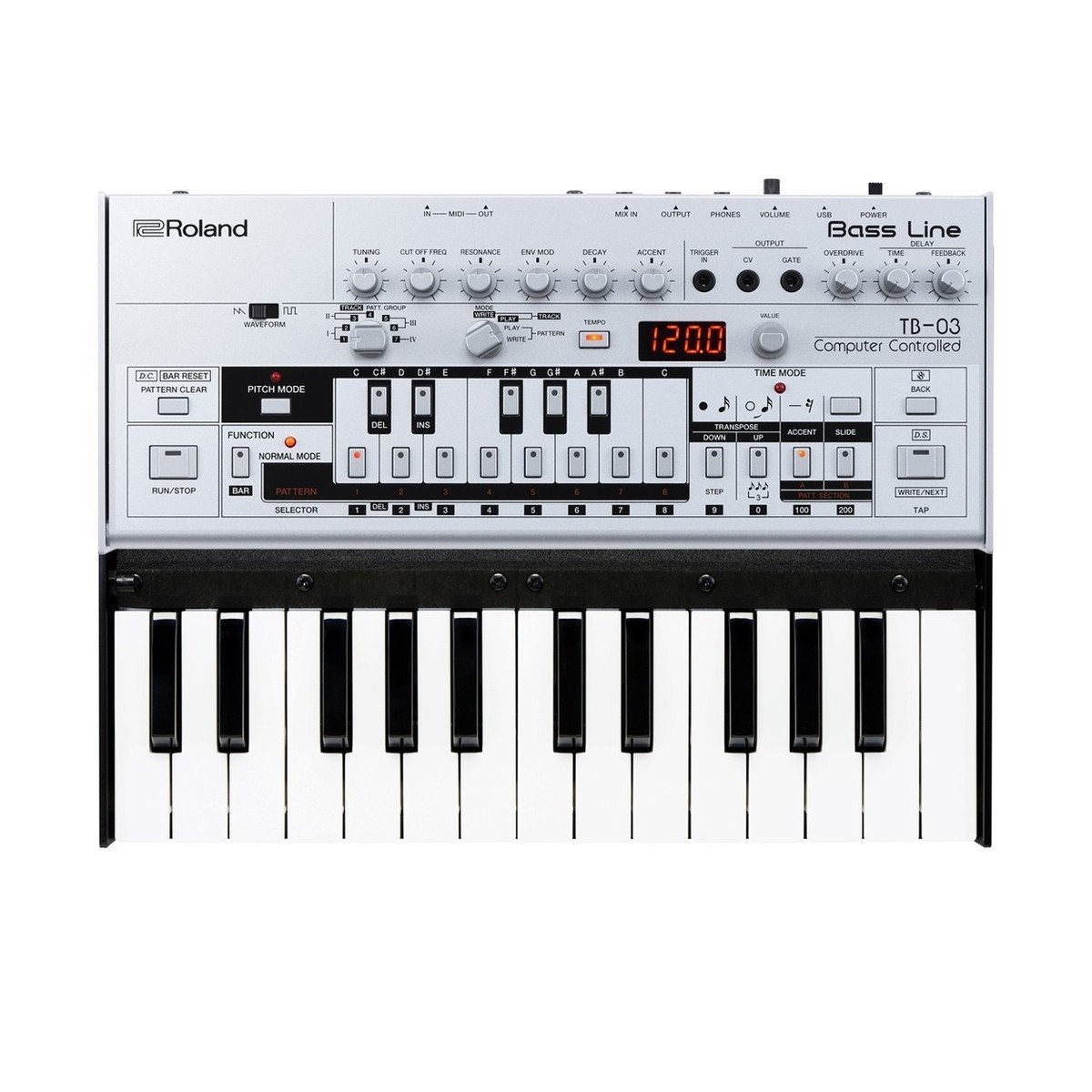 Roland TB-03 Module with K-25m Keyboard
