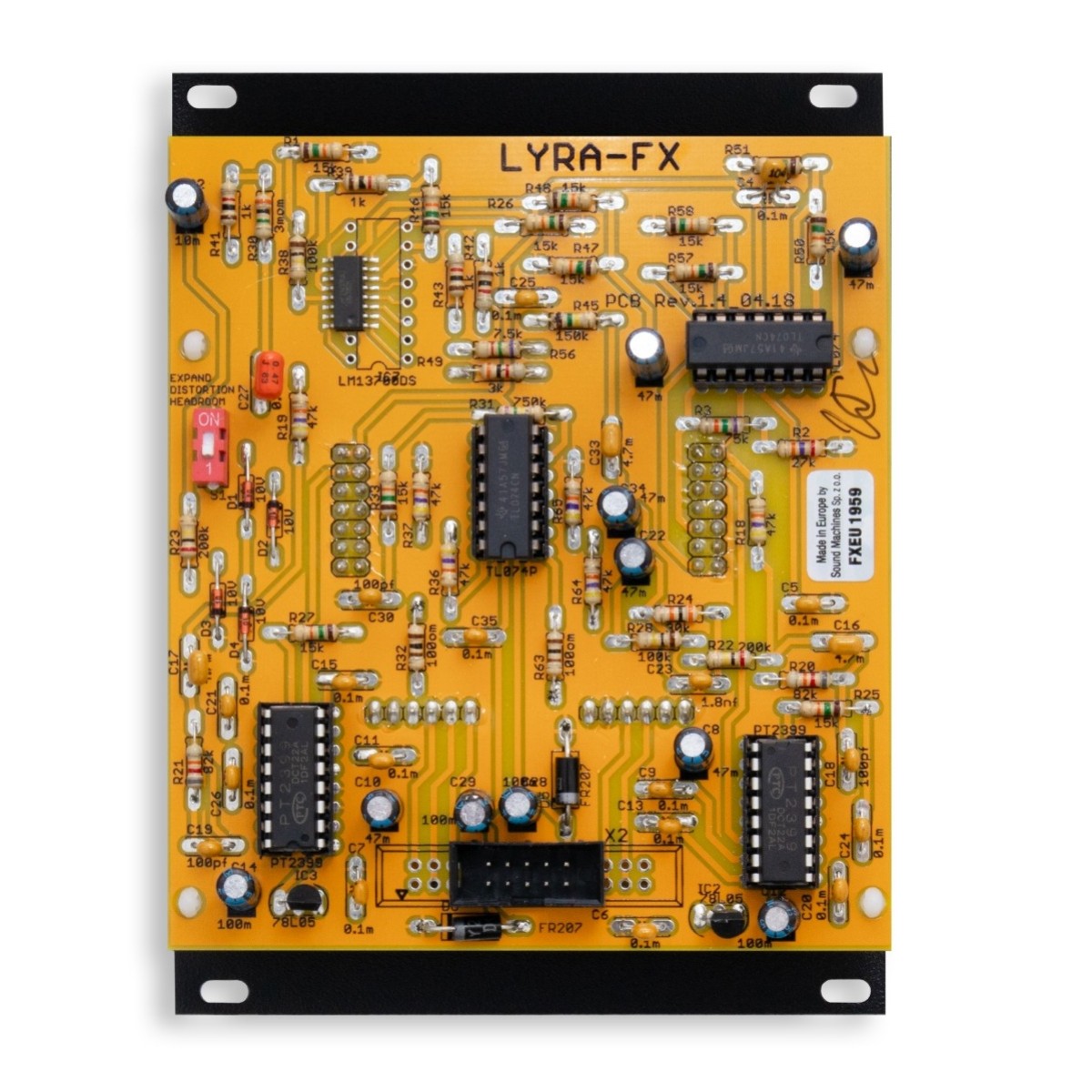 SOMA Laboratory LYRA8-FX Module Black (20HP) - Image 3
