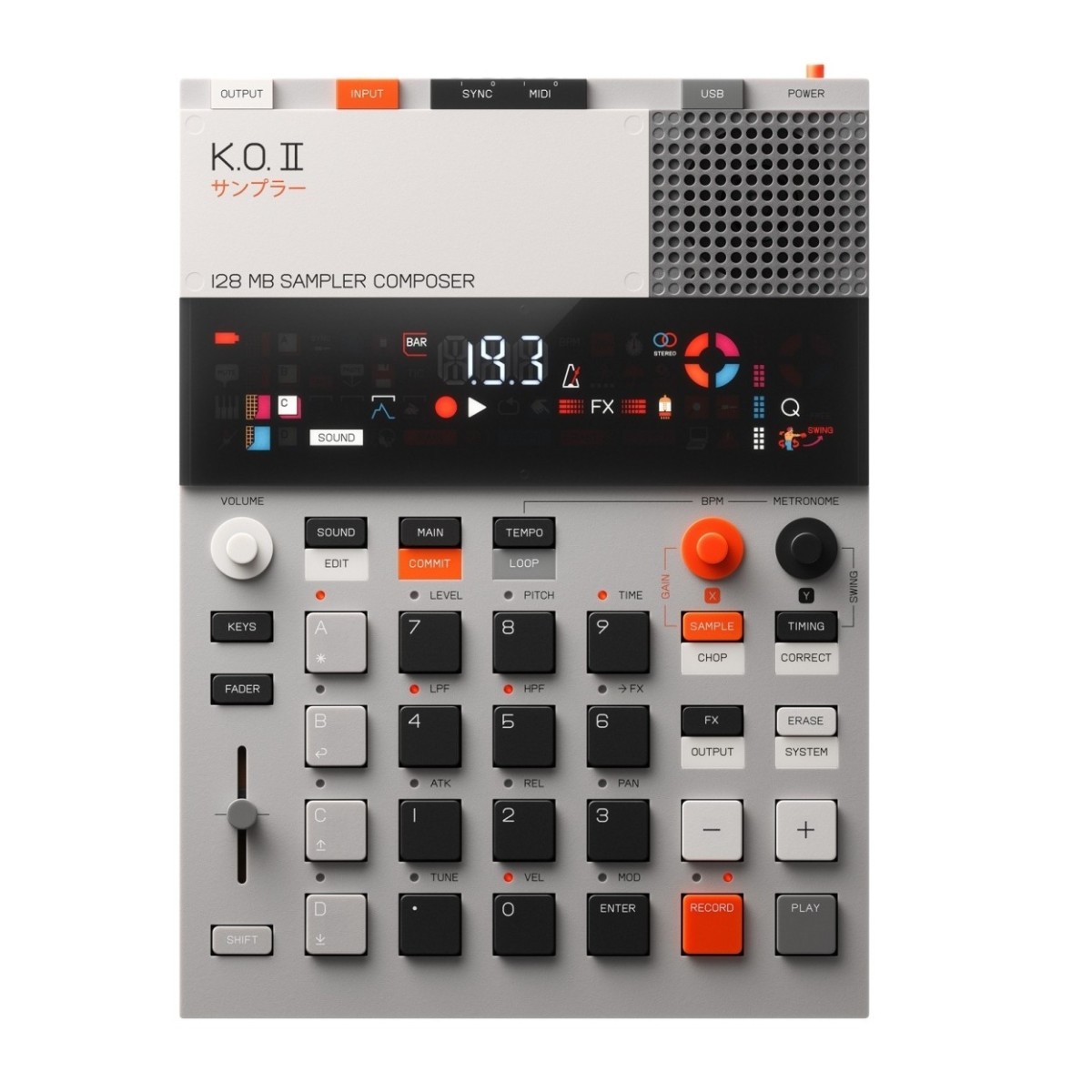 Teenage Engineering EP-133 128 MB K.O. II With Decksaver - Image 2