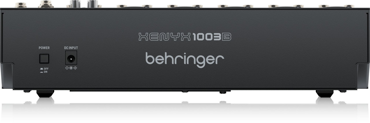 Behringer XENYX 1003B - 10-Input Mixer with 5 Mic Preamps & Optional Battery Operation