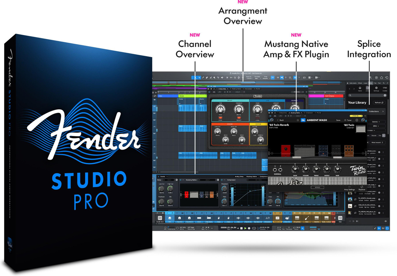 Fender Studio PRO 8 DAW