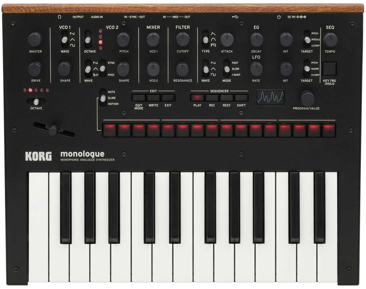 B Stock : Korg Monologue In Black