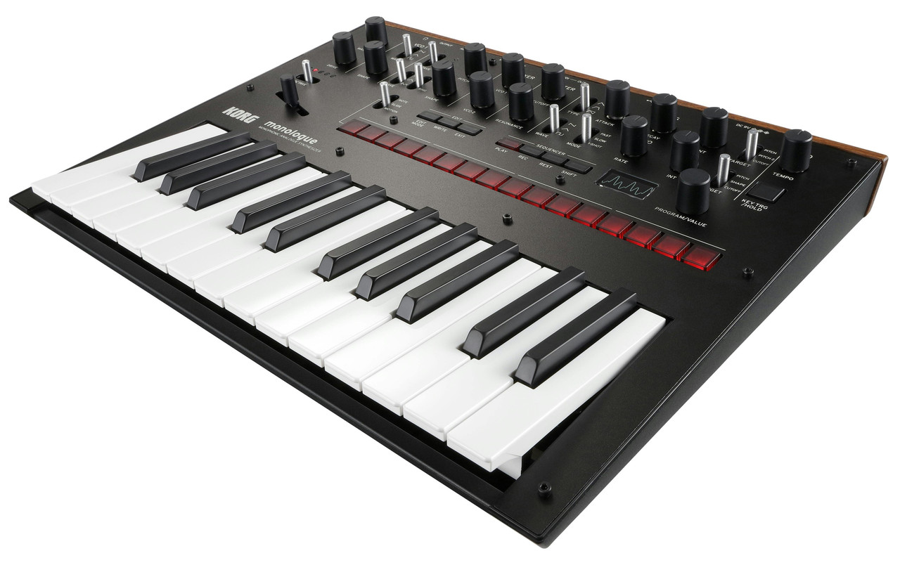 Korg Monologue Monophonic Analog Synthesizer In Black