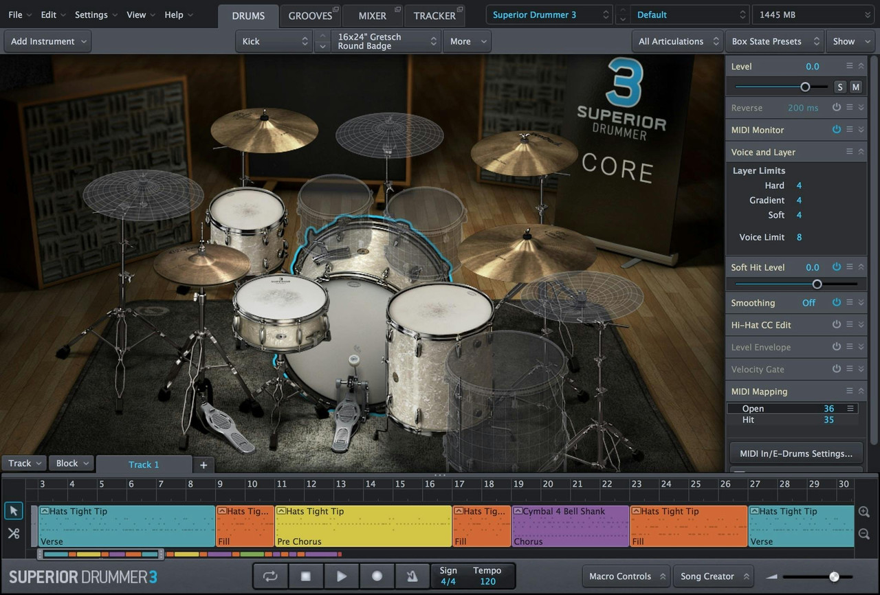 Toontrack Superior Drummer 3 Crossgrade from EZD2 (Download)