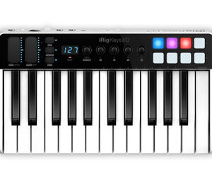 IK Multimedia iRig Keys 25 Key MIDI Keyboard & Controller With Mic Input - Image 1