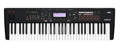 Korg Kross 61 MKII - 61 Key Workstation in Matte Black