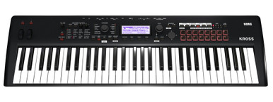 Korg Kross 61 MKII - 61 Key Workstation in Matte Black