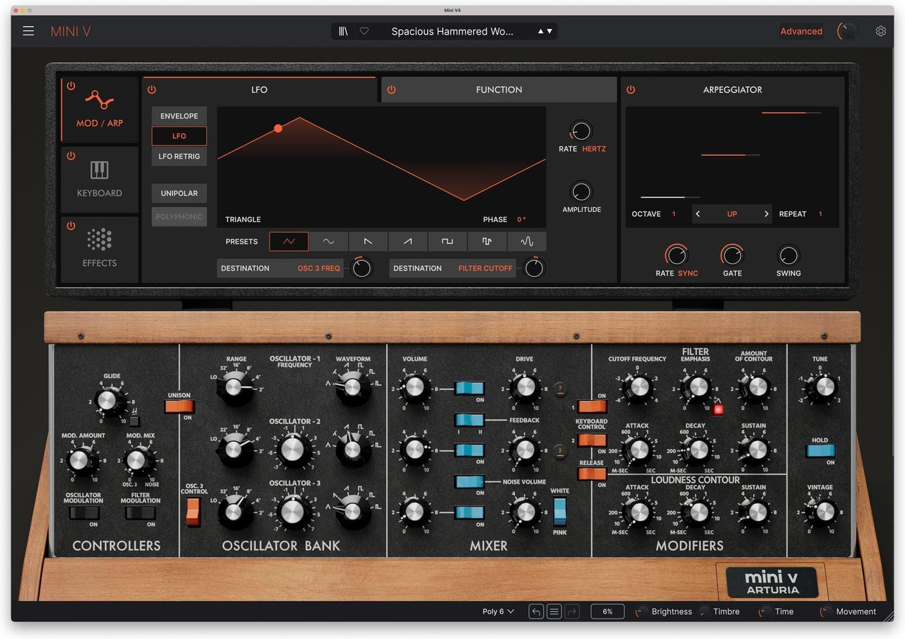 Arturia Mini V4 Plugin